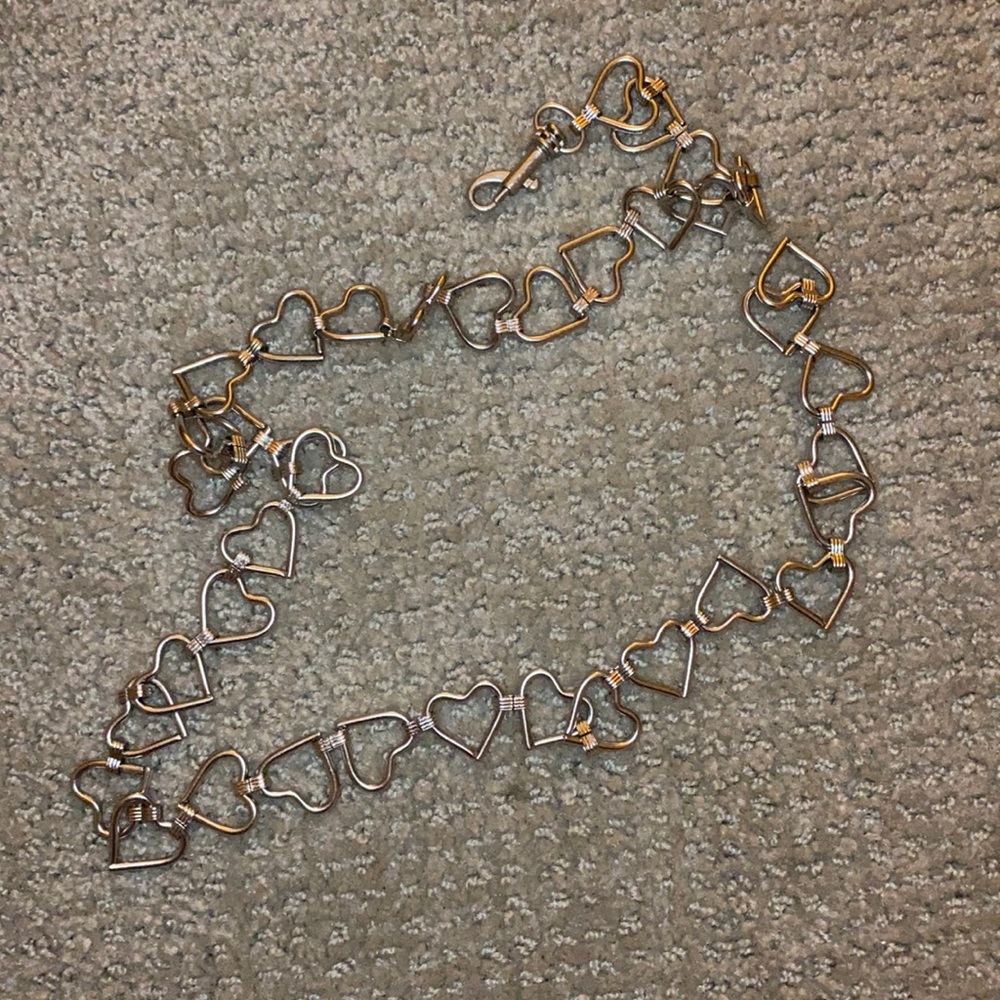 Brandy Melville Heart Belt